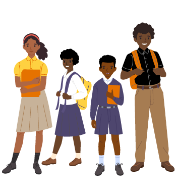 Students in Uniforms